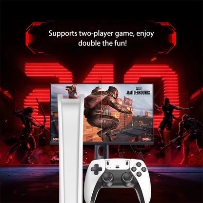New 4K TV Game Stick M15 Ultra 64G 128G Handheld Game Player 2.4G Dual Wireless Controller 50000+ Games Family Game Player