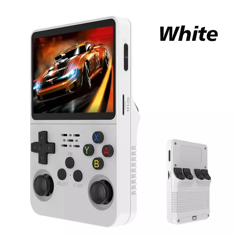 R36S Retro Handheld Video Game Console Linux System 3.5 Inch IPS Screen R35S Pro Portable Pocket Video Player 128GB Games