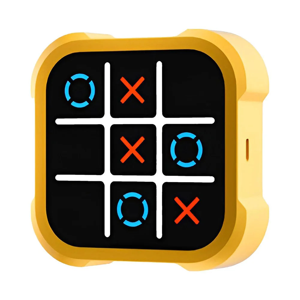 Electronic TIC-TAC-TOE Game Bolt Chess Video Game Consoles Children Puzzle Toys Portable Handheld Board Game Toys Kids Gifts