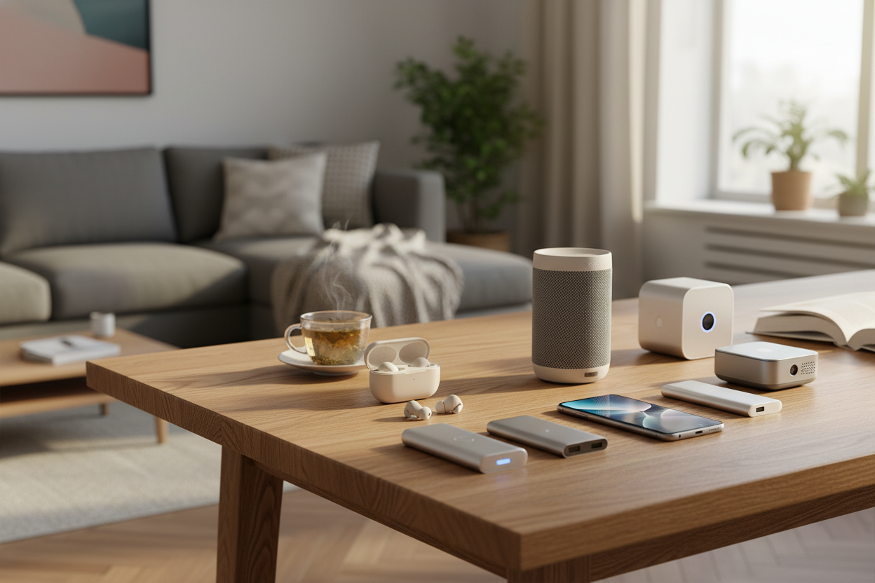 Tech Hero with Logo Space